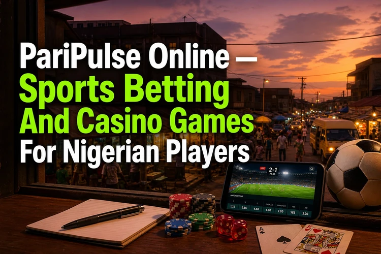 PariPulse Online — Sports Betting And Casino Games For Nigerian Players